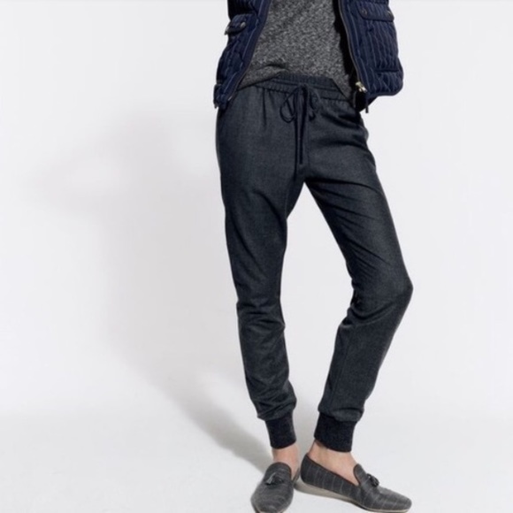 J. Crew Pants - J. CREW Drapey Wool Sweatpant Jogger Size 4